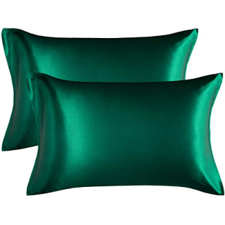 Mulberry Silk Pillowcase ForestGreen 50x70 cm