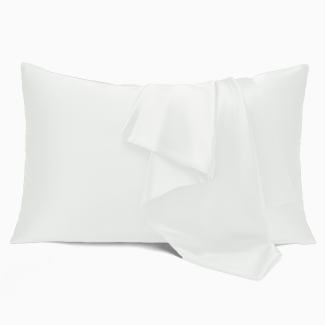 Tencel Bolster Cover Ivory 37x100 cm